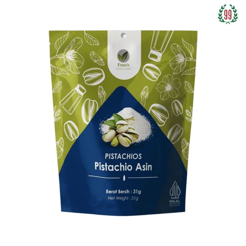 Pekanbaru Francis Pistachio Asin 31Gr