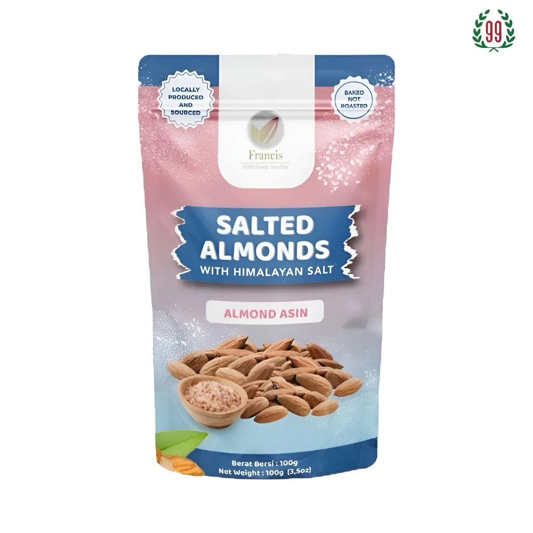 Pekanbaru Francis Salted Almond 100Gr