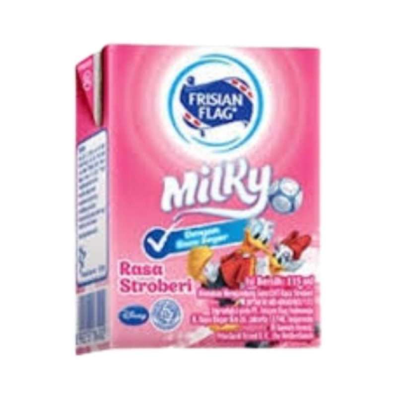 Pekanbaru Frisian Flag Uht Strawberry 115Ml