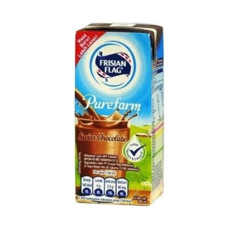Pekanbaru Frisian Flag Susu Cair Choco 180Ml Tta
