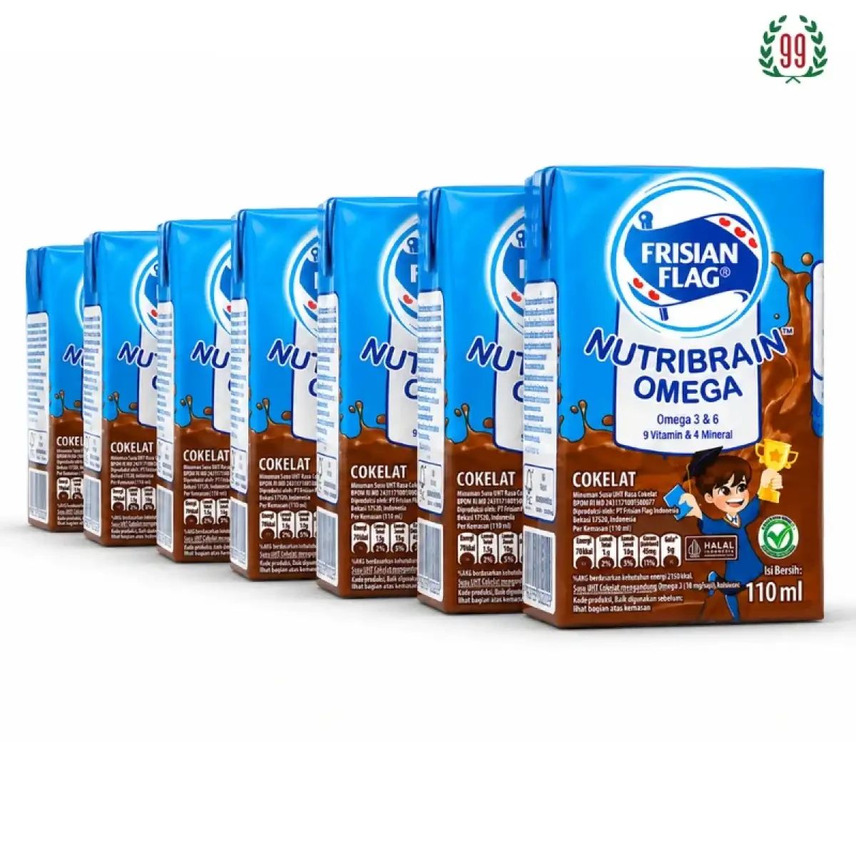 Pekanbaru Frisian Flag Susu Cair Choco 6X115Ml Tta