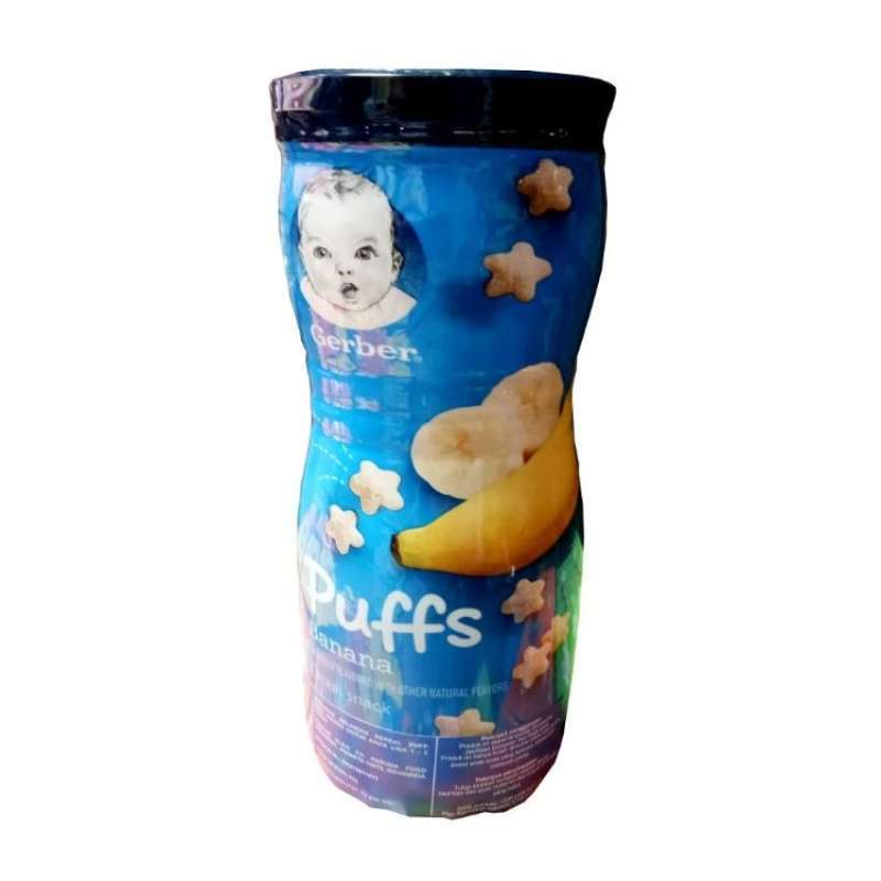 Pekanbaru Gerber Fruit Puff Banana 1.48Oz Jar