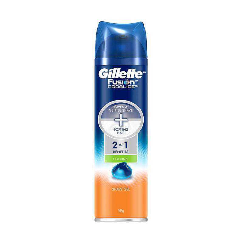 Pekanbaru Gillette Fusion Shave Gel Cooling 195Gr