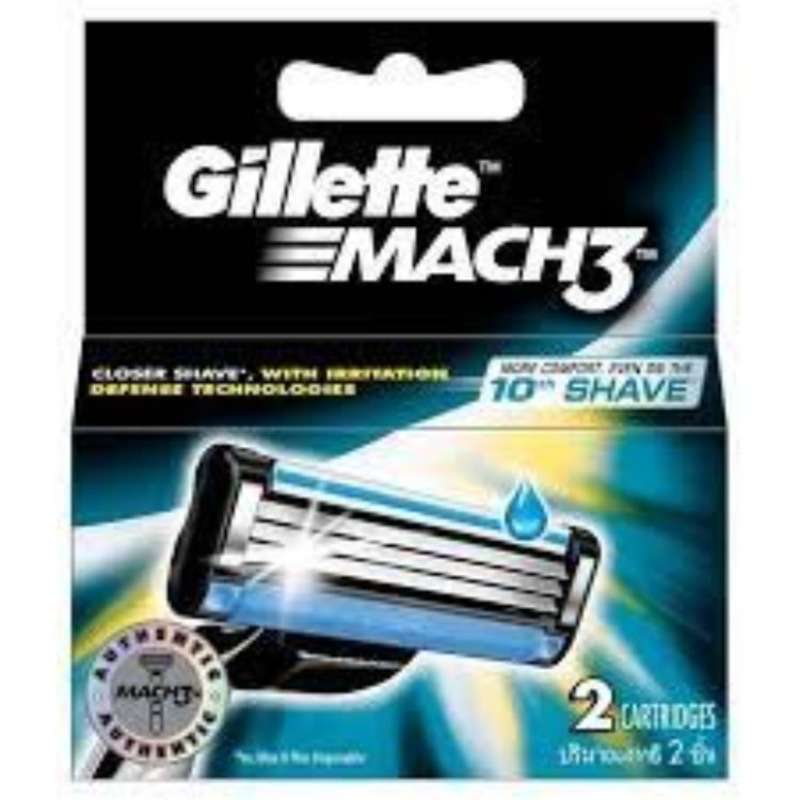 Pekanbaru Gillette Mach3 Cartridge 2'S