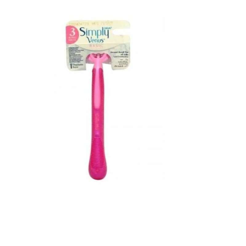 Pekanbaru Gillette Simply Venus 3 Basic Razor 1'S
