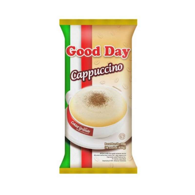 Pekanbaru Good Day Cappuccino 10X25Gr Pack