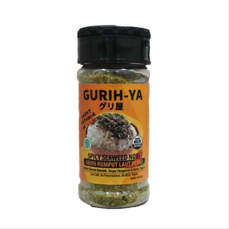 Pekanbaru Gurih-Ya Spicy Seaweed Nori 45Gr Btl