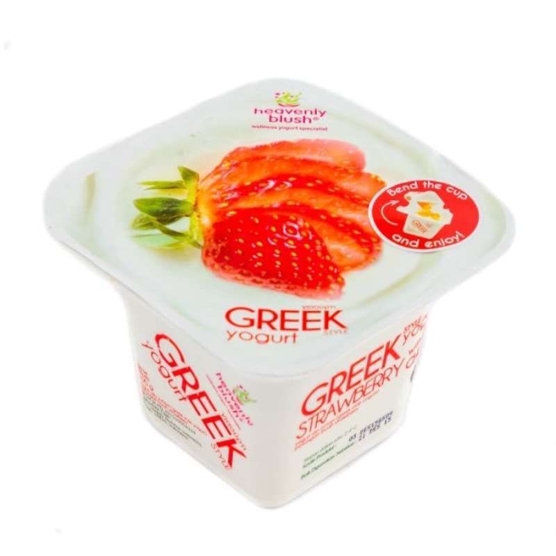 Pekanbaru Heavenly Blush Greek Yoghurt Strawberry 100Gr