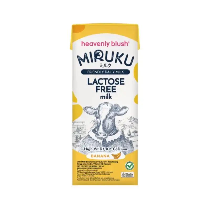 Pekanbaru Heavenly Blush Miruku Banana 180Ml