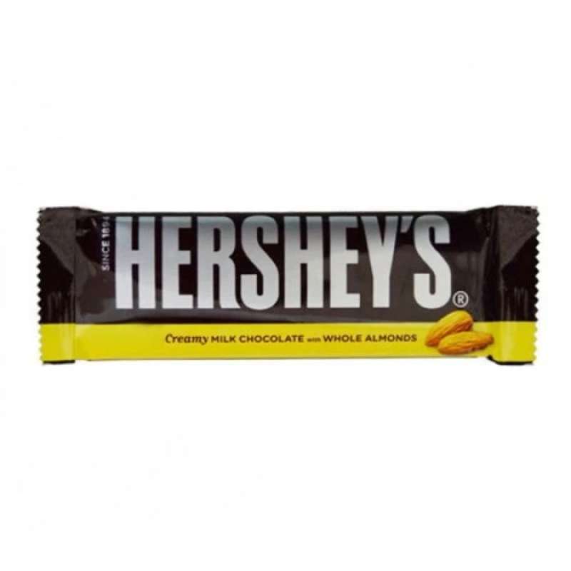 Pekanbaru Hersheys Milk Choc With Whole Almond 40G