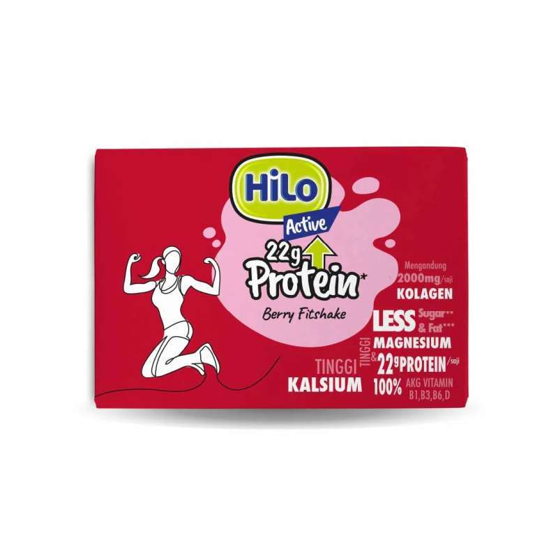 Pekanbaru Hilo Active Protein Berry Fitshake 268G