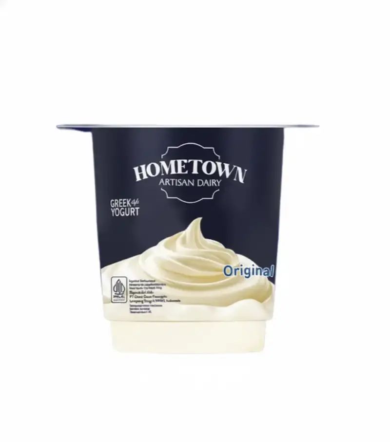 Pekanbaru Home Town Yogurt Spoonable Plain 100Gr