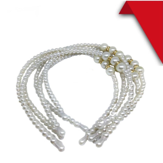 Pekanbaru HR- Bando Mutiara Korea Pearl Headband Korean Hairband