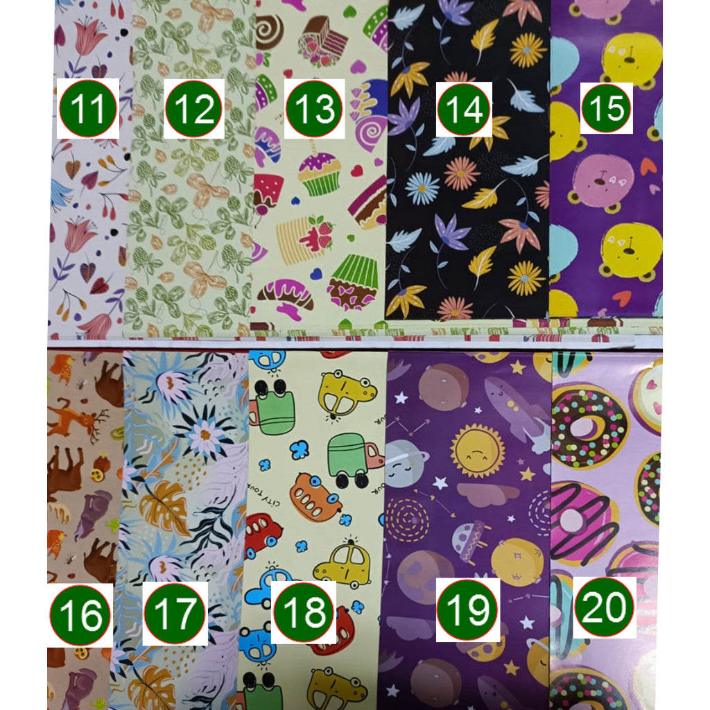 Pekanbaru Kertas Kado / Kertas Pembungkus Sidu ( Sinar Dunia )