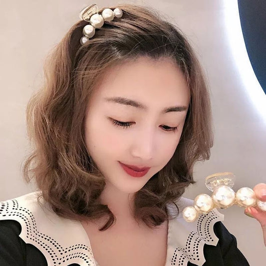 Pekanbaru Jepitan Mutiara Jedai Jepit Rambut Wanita Besar Aksesoris Fashion Korea