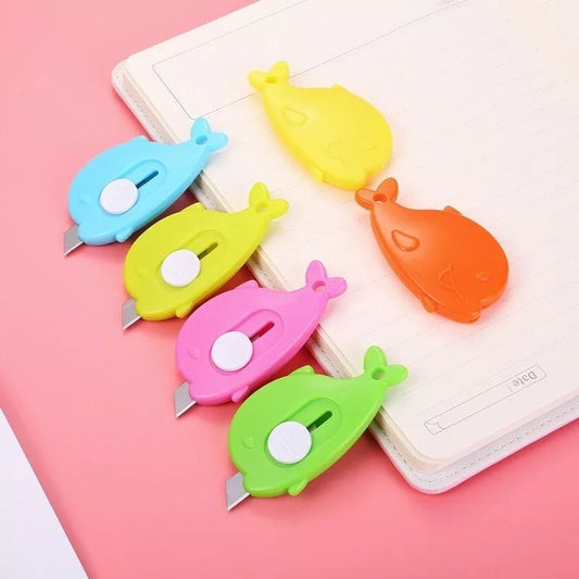 Pekanbaru Pisau Cutter Mini Model Awan Alat Potong Kertas Plastik Unboxing Paket