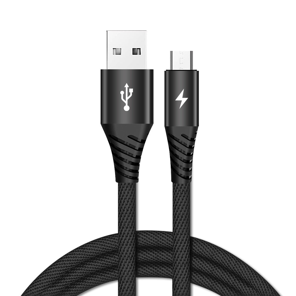 Pekanbaru Kabel Charger Micro USB 2.4A AMINO Cable Data Fast Charging Untuk Realme Oppo Vivo Samsung Xiaomi