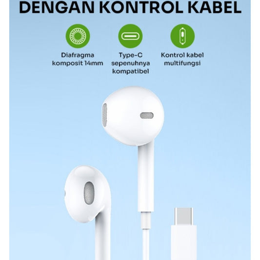 Pekanbaru Earphone Robot Rec10 / Rec 10 / Rec-10 (Type C)