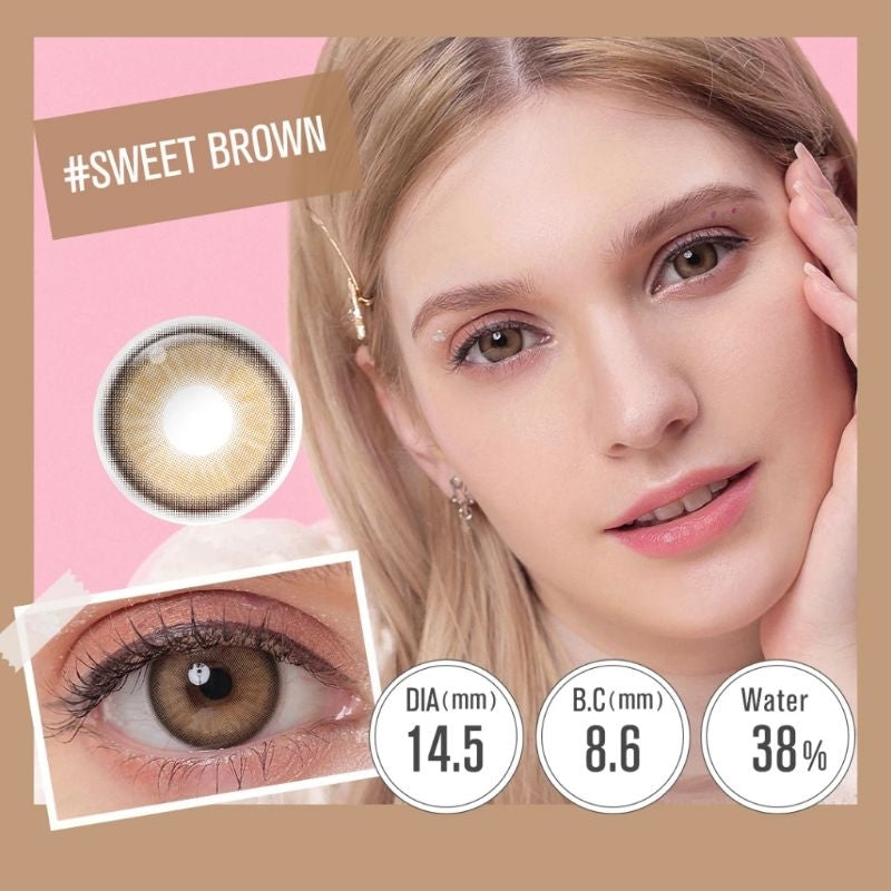 Pekanbaru Softlens Magister Roze Normal Minus (-1.00 S/D -6.00) Lensa Kontak Warna Korea Bestseller Diameter 14Mm