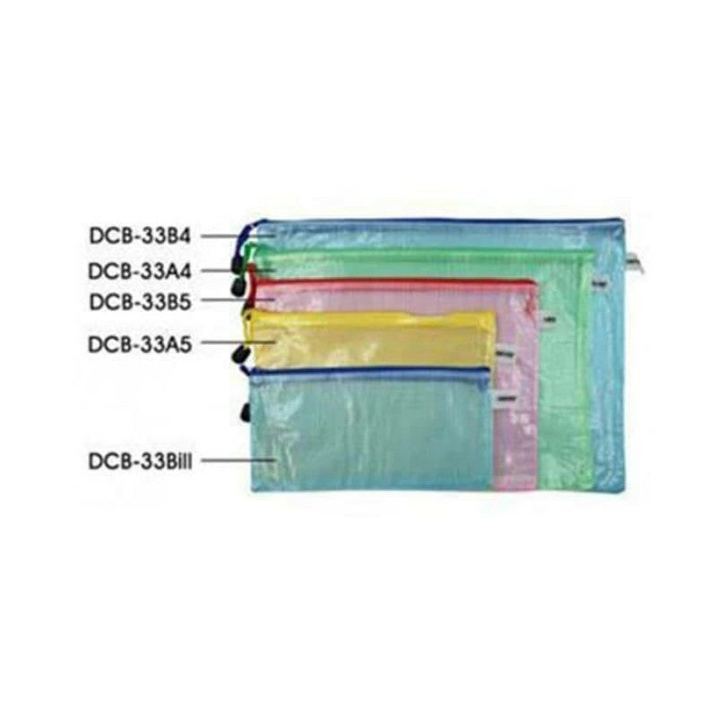 Pekanbaru Termurah BOS Pouch Dokumen/Tas/ Dompet/ Buku Bank/Organizer/Travel/Map Data A4