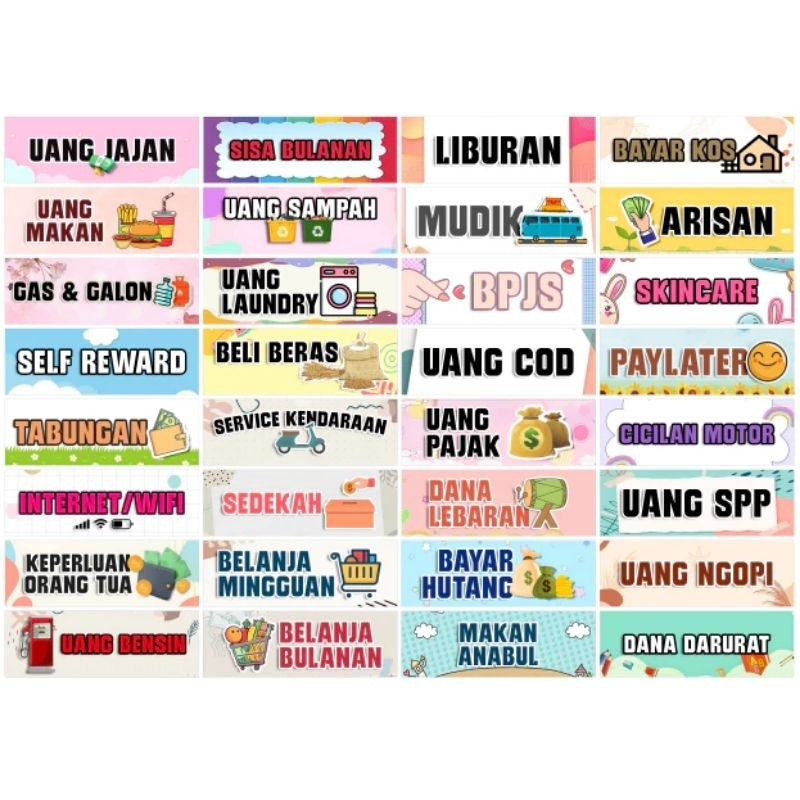 Pekanbaru DOMPET DISIPLIN KEUANGAN POLOS MINI / DOMPET WALLET / DOMPET KEUANGAN