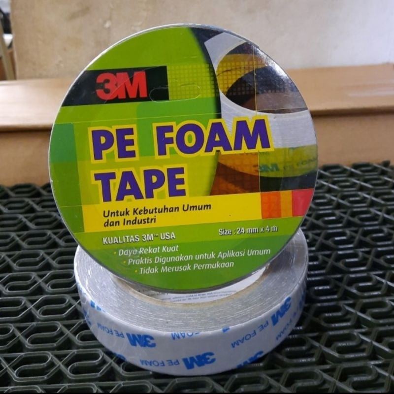 Pekanbaru Double Tape 3M 1 Inch Asli 24Mm X 4M / Dobel Tape / Perekat