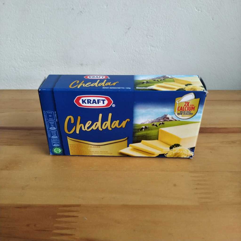 Pekanbaru Kraft Keju Cheddar Olahan Berbagai Varian 150Gr