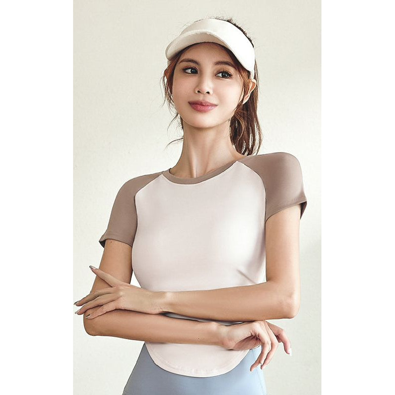 Pekanbaru JevyActive - WM003SS - Lisa Top - Baju Olahraga Wanita - Baju Lengan Pendek