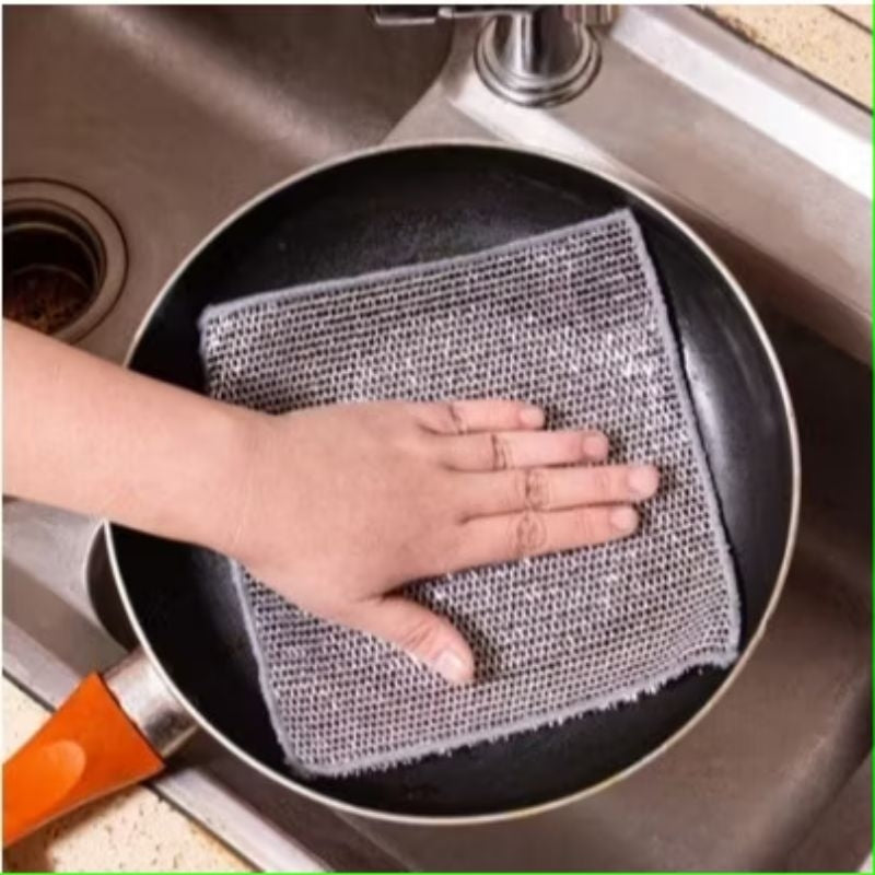Pekanbaru Lap Dapur Pembersih Noda Lap Handk Kawat Pencuci Piring Pembersih