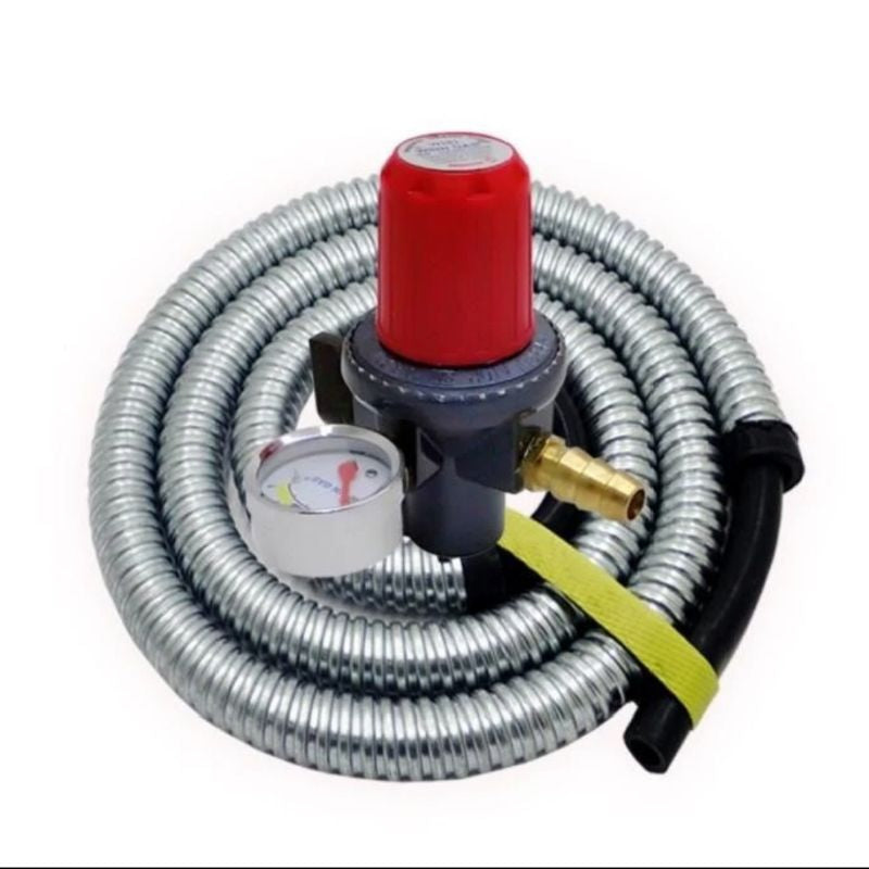 Pekanbaru Selang Regulator Winn Gas W-181M Paket Regulator + Selang Tekanan Tinggi Winn Gas W 181 M Tekanan Tinggi