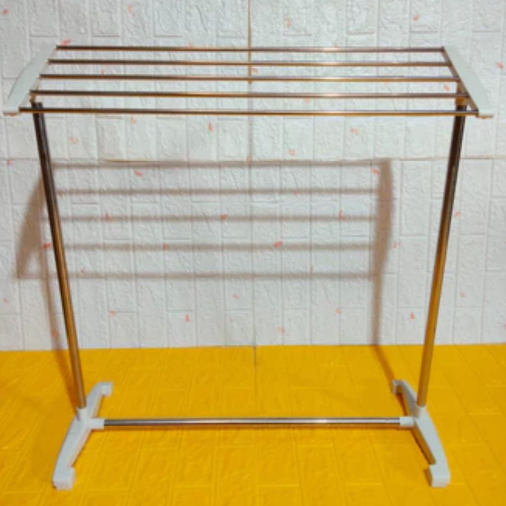Pekanbaru Jemuran Handuk Stainless SUNNY Rak Handuk Gantungan Pakaian Keset Warna Hitam Biru