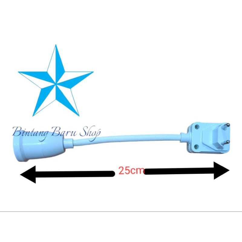 Pekanbaru Fitting Colok Fleksibel / Fitting E27 On Off Sni