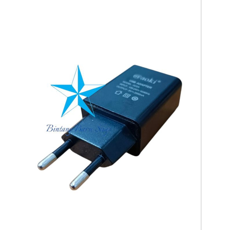 Pekanbaru Charger Hp / Kepala Cas Hp / Usb Adaptor Aoki