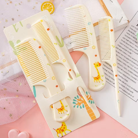 Pekanbaru HR- Set Sisir Karakter Lucu / Sisir Anak Set Isi 2pcs Karakter Kartun Lucu