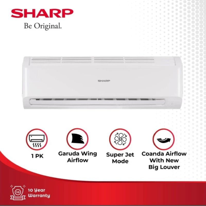 Pekanbaru Ac Sharp 1 Pk Ah-A9Bey / Air Conditioner / Ac Sharp 1Pk Aha9Bey