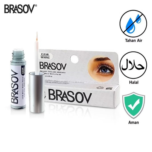 Pekanbaru (Bpom) Brasov Lem Bulu Mata Palsu Ukuran 3Ml