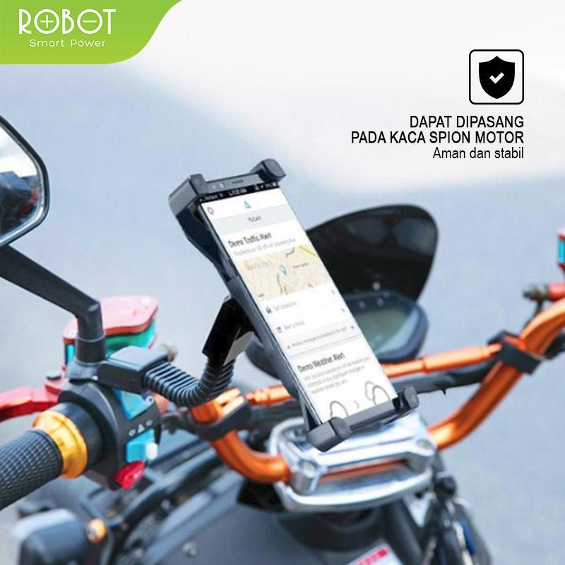 Pekanbaru Robot Retractable Motorcycle Phone Holder Rt-Mh02