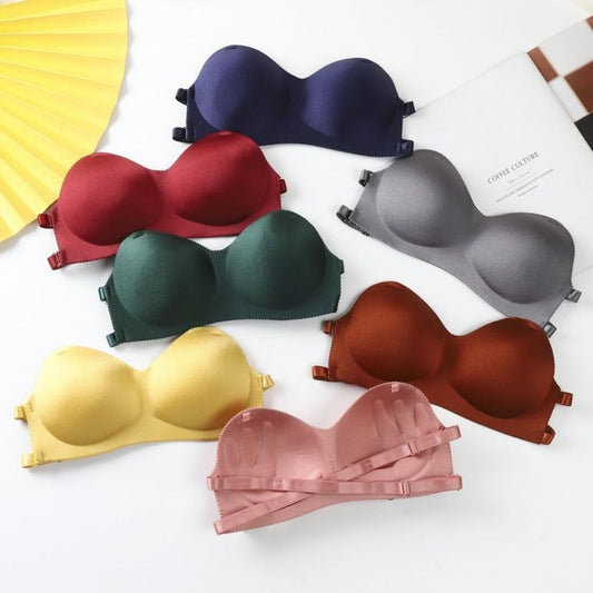Pekanbaru pakaian wanita Bra set tanpa tali