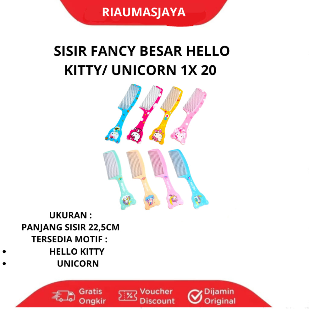 Pekanbaru Sisir Besar Fancy Motif