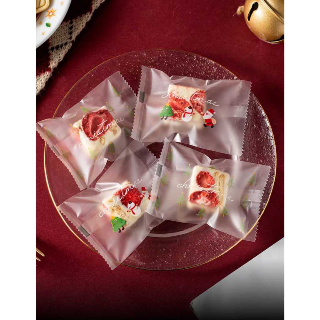 Pekanbaru Plastik Cookies Natal Non-Seal 7X10Cm Per Pack
