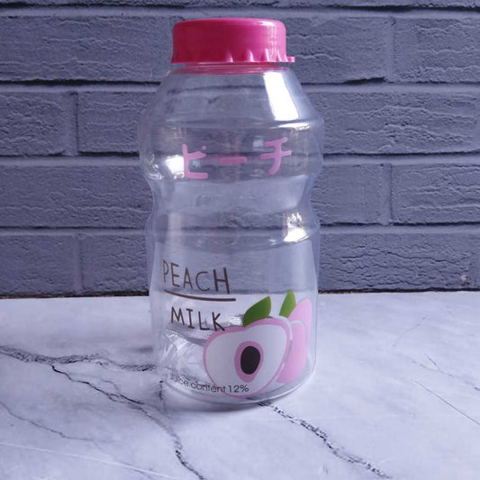 Pekanbaru HR- BOTOL MINUM PLASTIK COFFEE Tea Portable Korea Tumbler Kopi Teh Portable Gelas Plastik Anti Tumpah (WARNA RANDOM)