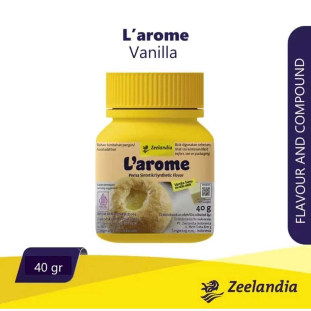 Pekanbaru Zeelandia L'Arome Vanilla Milk Powder 40G