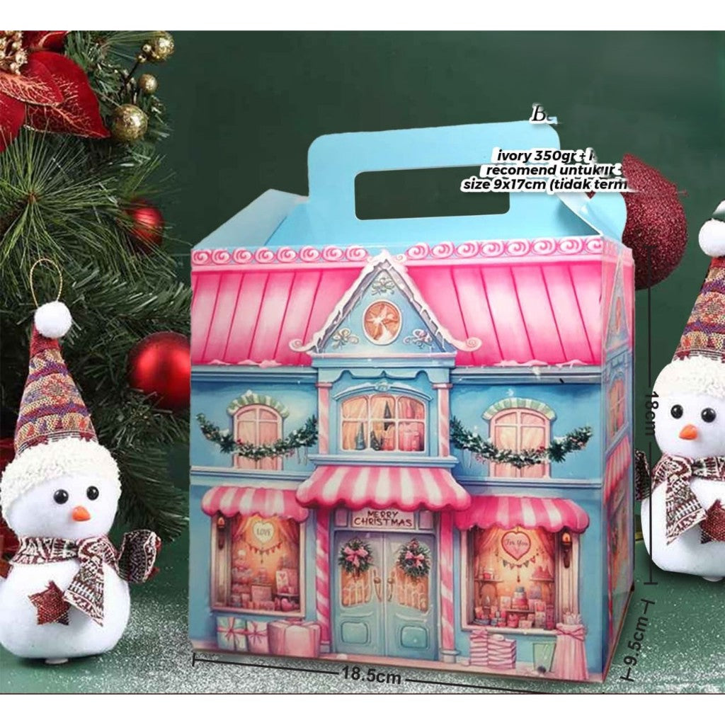 Pekanbaru Christmas Hampers Box / Kotak Hampers Natal Wisterria & Sarina