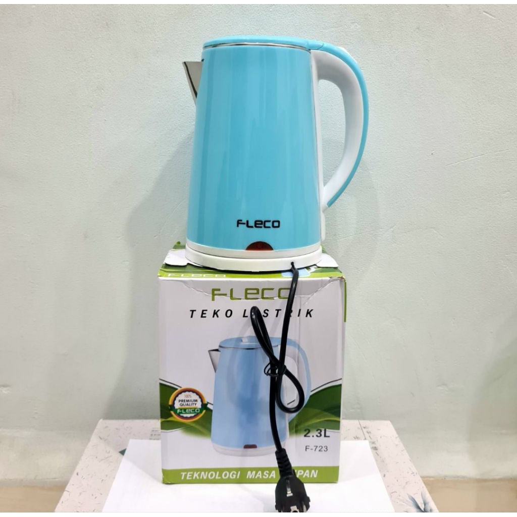 Pekanbaru Teko Listrik Fleco 2.3L Kettle Elektric Pemanas Air