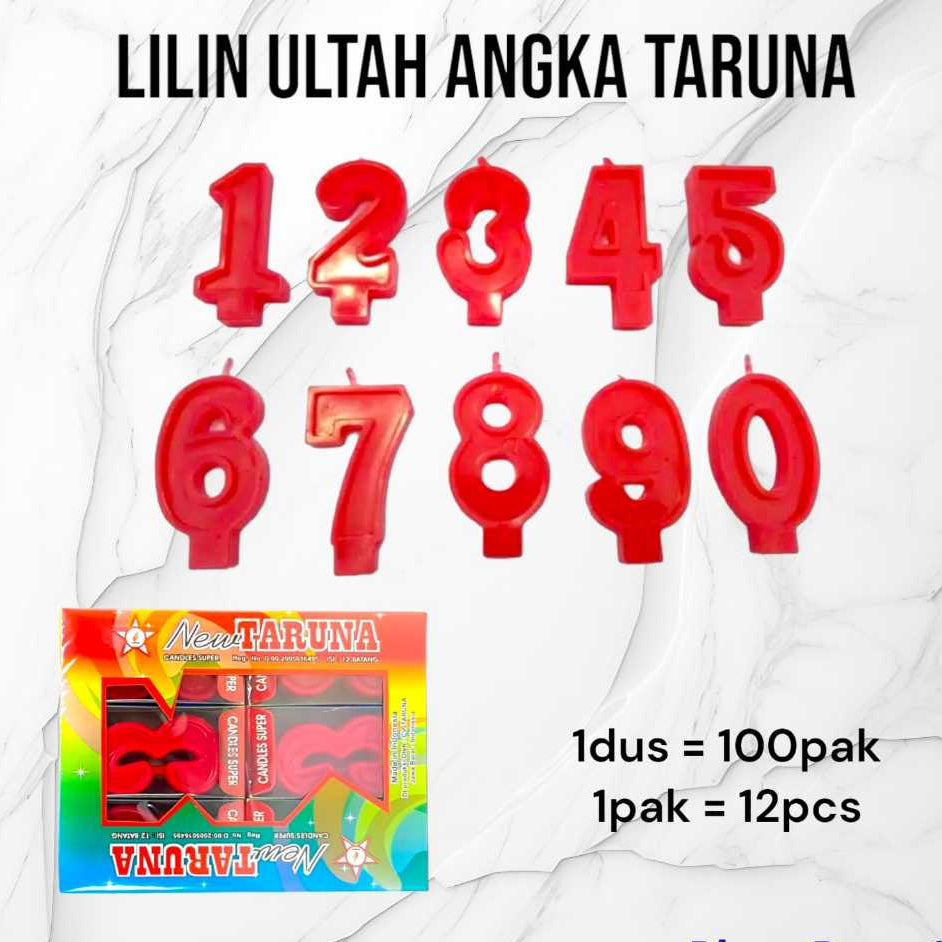 Pekanbaru Lilin Angka Taruna 0-9