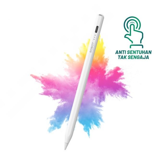 Pekanbaru Robot Rsp200 Active Stylus Pen For Ipad White