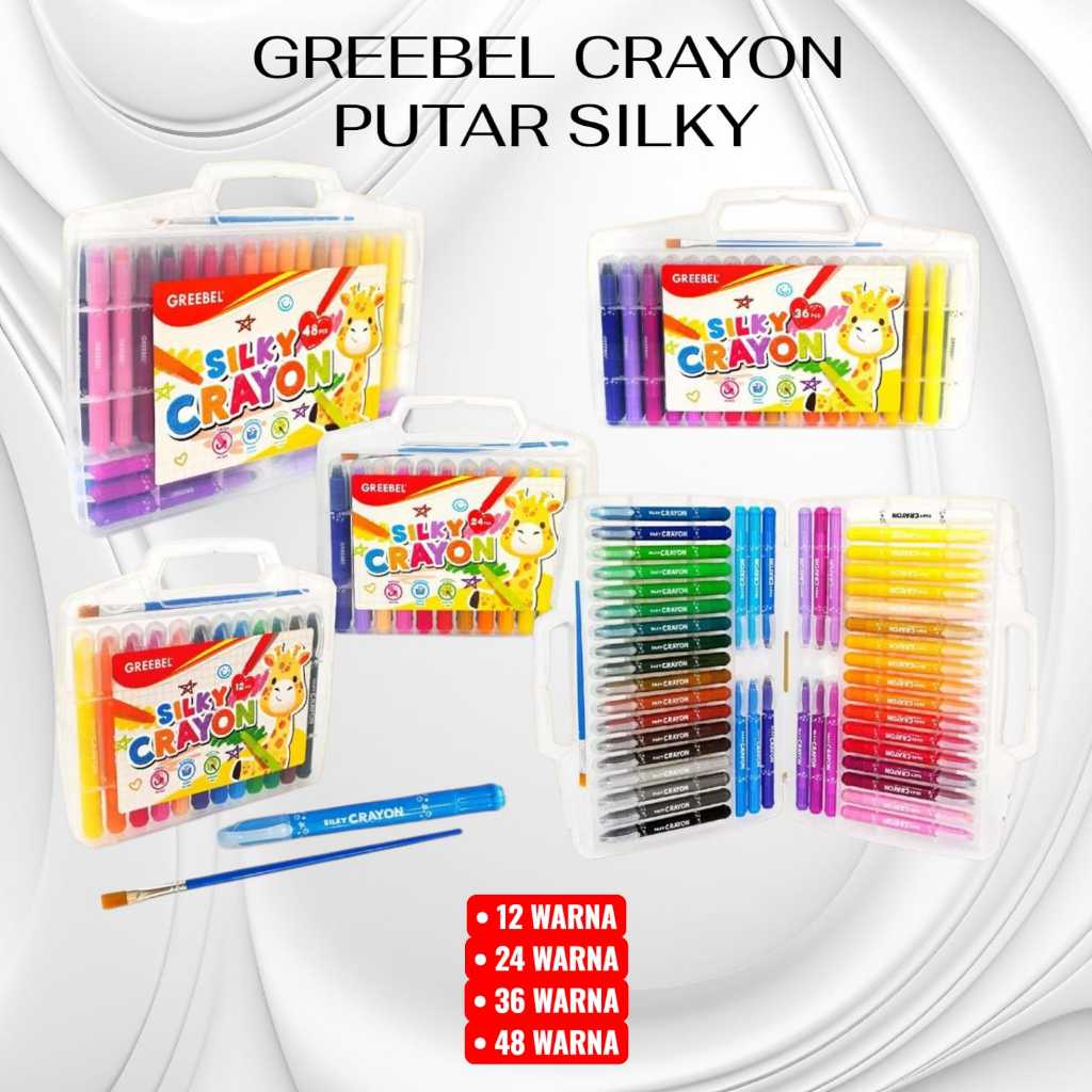 Pekanbaru Greebel Crayon Putar Silky