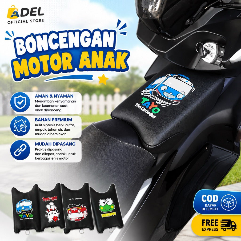 Pekanbaru (COD) Boncengan Motor anak bisa untuk semua motor / kursi bonceng anak