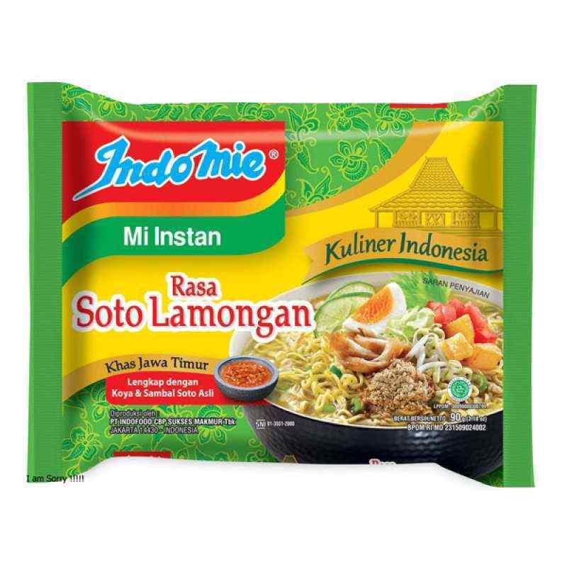Pekanbaru Indomie Soto Lamongan 80Gr