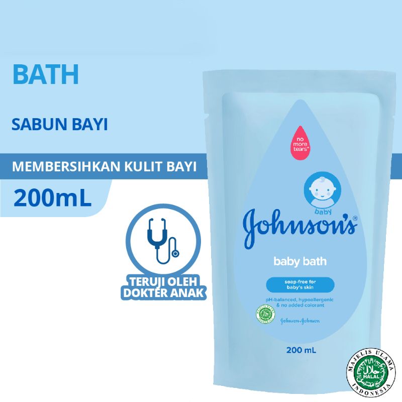 Pekanbaru Johnson'S Baby Bath Refill 200Ml
